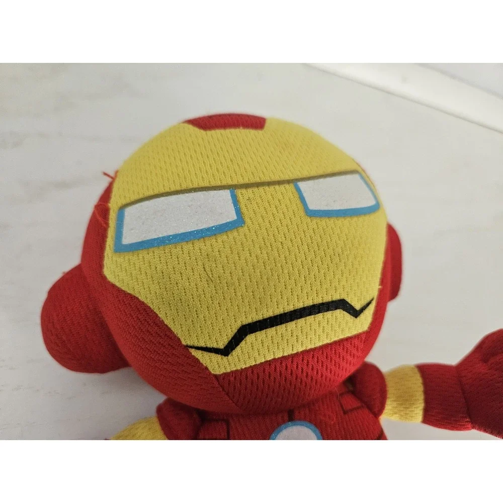 TY Iron Man Plush Marvel Beanie Baby Stuffed Toy 6